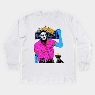 Body Part -2 Kids Long Sleeve T-Shirt